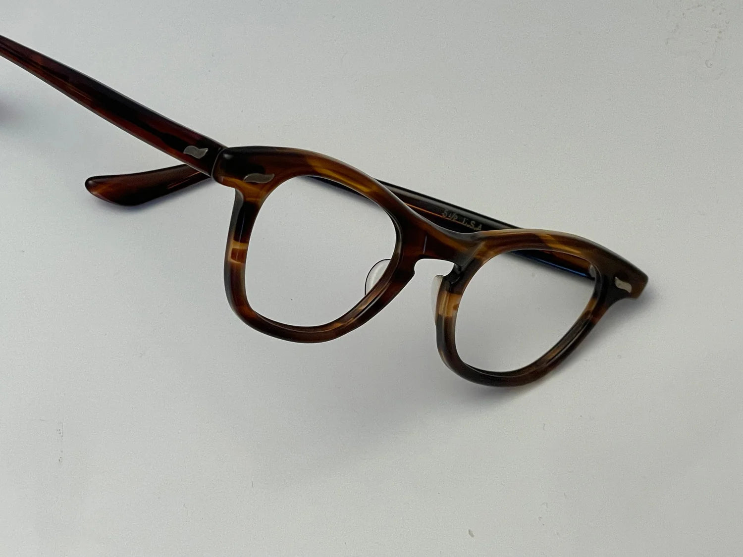 Vintage tortoise cateye frame made in USA late 60's