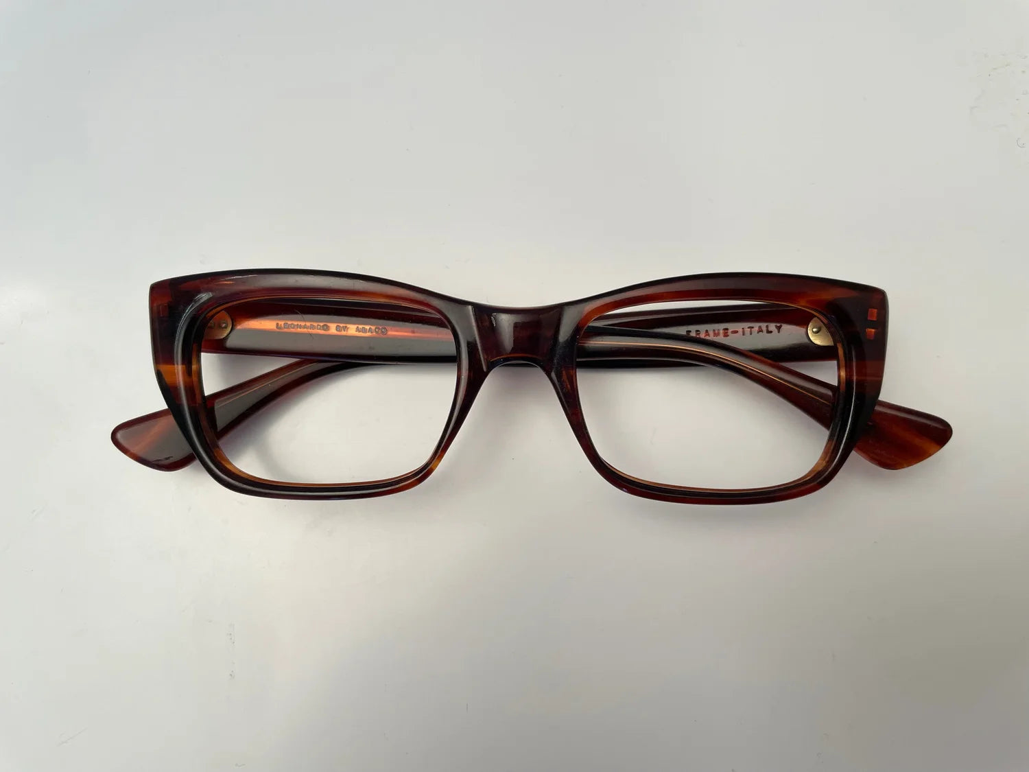 Vintage Italian zyl frame Leonardo by Abago circa late 60's
