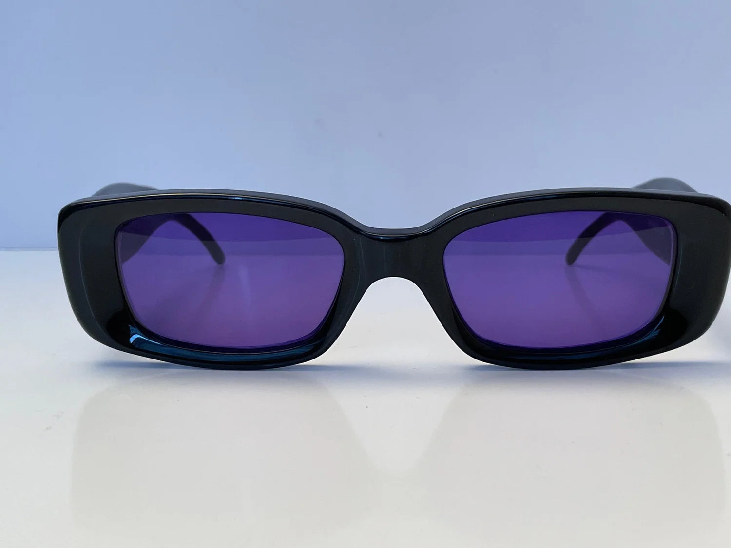 Vintage Gucci GG2409/S Black w/ purple lenses